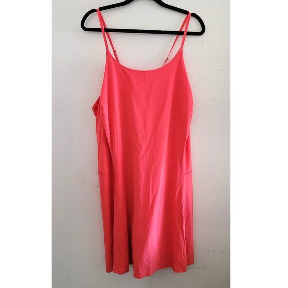 Athleta Infinity Dress with Built in Shorts Coral Petal Plus 3X NEW - Picture 2 of 11